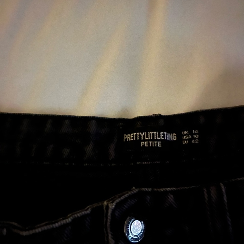 PrettyLittleThing Black Jeans